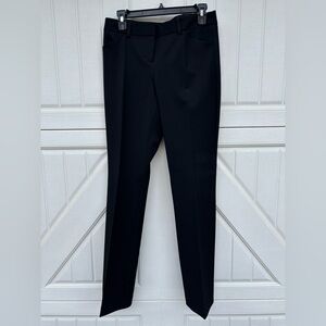 Express Editor Barely Boot Dress Pants Black Size 2R NWT Low Rise Work Pants